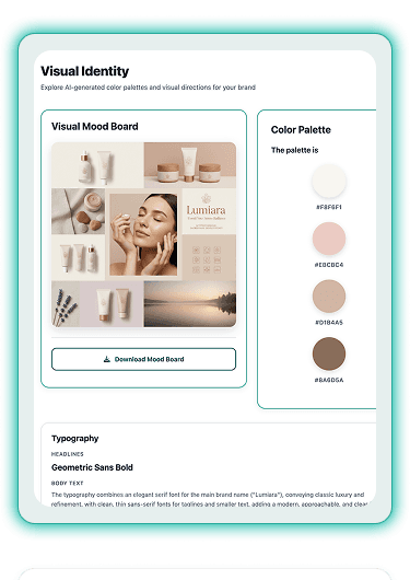 BrandForge platform visual